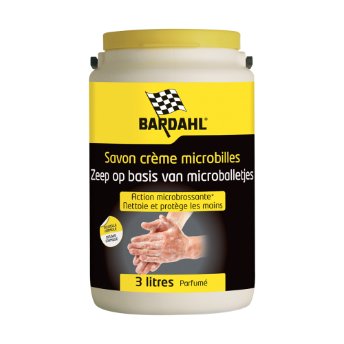 Savon crème microbilles atelier 3L